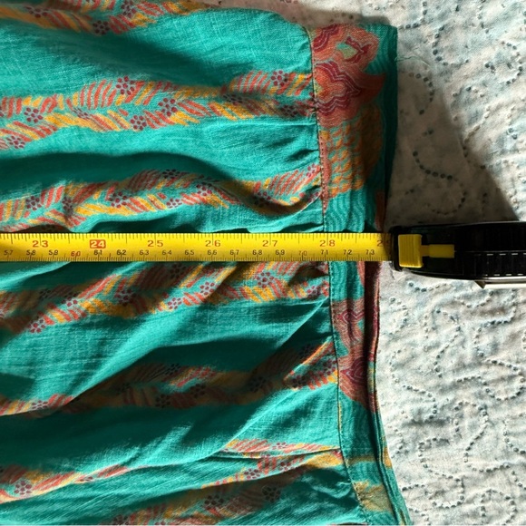 Fabindia Women Turquoise Cotton Salwar - Picture 15 of 15